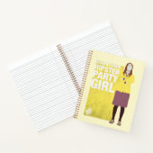 Amy | Meisje van de downtown Hipster Party Notitieboek (Binnen)