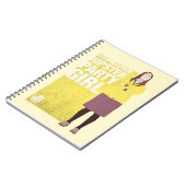 Amy | Meisje van de downtown Hipster Party Notitieboek (Linkerzijde)