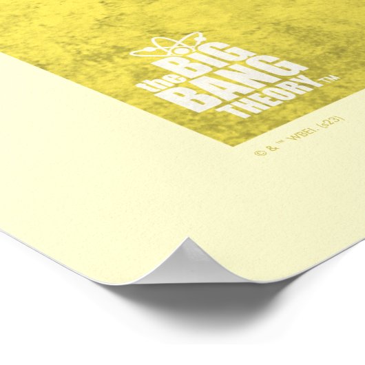 Amy | Meisje van de downtown Hipster Party Poster (Hoek)