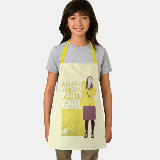 Amy | Meisje van de downtown Hipster Party Schort (Insitu)