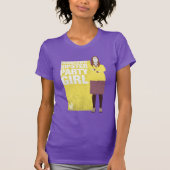 Amy | Meisje van de downtown Hipster Party T-shirt (Voorkant)