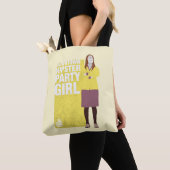 Amy | Meisje van de downtown Hipster Party Tote Bag (Dichtbij)