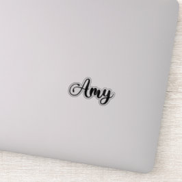Amy Name - Handgeschreven kalligrafie Sticker