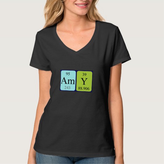 Amy periodiek shirt van de lijstnaam (Voorkant)