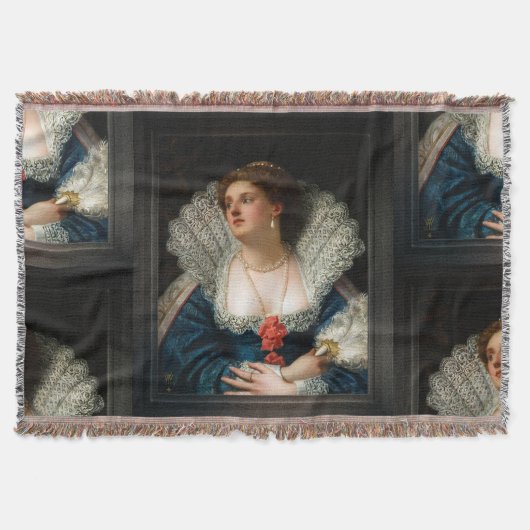Amy Robsart van William Frederick Yeames Deken (Voorkant)