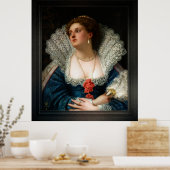 Amy Robsart van William Frederick Yeames Poster (Keuken)