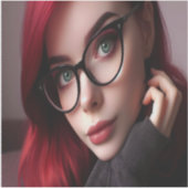 Amy Rosen | Badbompartij & Monheit's Broer Sticker (Voorkant)