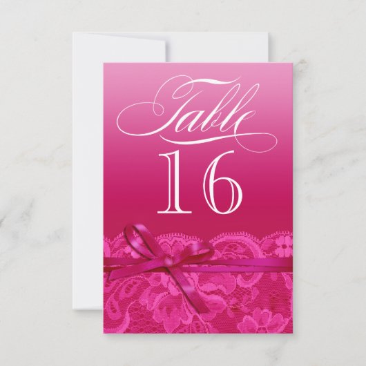 Amy Table Card-16 Kaart (Voorkant)