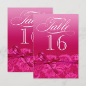 Amy Table Card-16 Kaart (Voorkant / Achterkant)