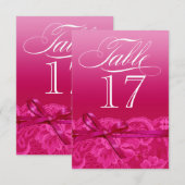 Amy Table Card-17 Kaart (Voorkant / Achterkant)