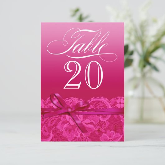 Amy Table Card-20 Kaart (Staand voorkant)