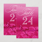 Amy Table Card-24 Kaart (Voorkant / Achterkant)