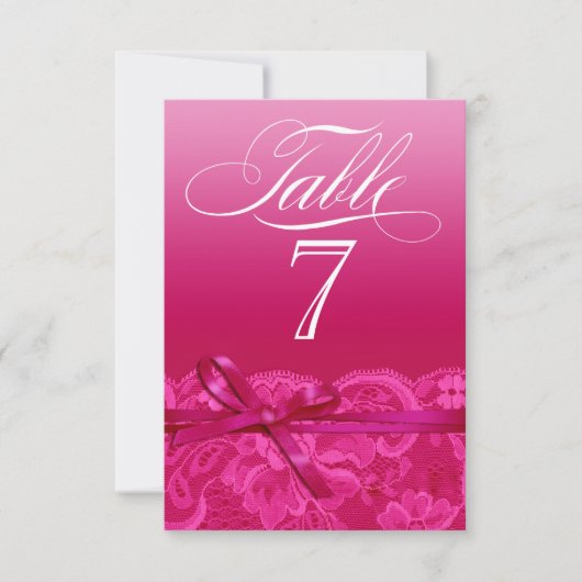 Amy Table Card-7 Kaart (Voorkant)