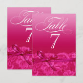 Amy Table Card-7 Kaart (Voorkant / Achterkant)