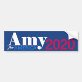 Amy voor Amerika Bumpersticker (Voorkant)