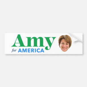Amy voor Amerika Bumpersticker