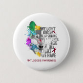 Amyloïdose Awareness Ribbon Support Giften Ronde Button 5,7 Cm (Voorkant)