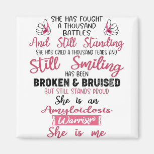 Amyloïdose Awareness Support for Amyloidose Giften Magneet