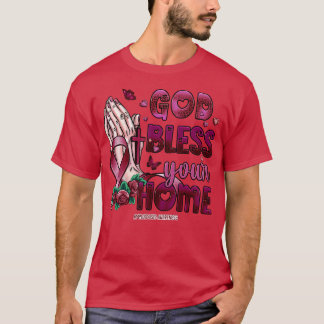 Amyloïdose Bewustzijn God zegene geloof hoop T-shirt