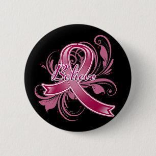 Amyloïdose gelooft Vlaams lintje Ronde Button 5,7 Cm