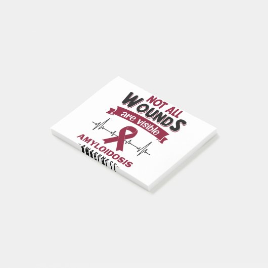 Amyloidosis Awareness Month Ribbon Gifts Post-it® Notes (Schuin)