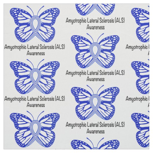Amyotrofe laterale sclerose ALS Stof (Swatch)