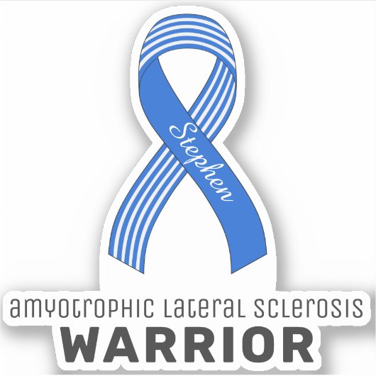 Amyotrofe laterale sclerose VinylSticker Sticker (Voorkant)