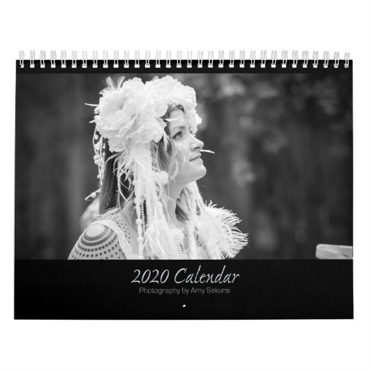 Amy's 2020 Monochrome kalender (Hoes)