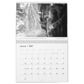 Amy's 2024 monochrome kalender (Jan 2027)