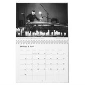 Amy's 2025 monochrome fotokalender kalender (Feb 2027)