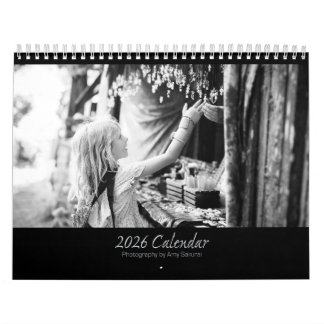 Amy's 2026 Monochrome Fotokalender Kalender