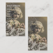 Amy's Antieke Visitekaartje (Voorkant / Achterkant)