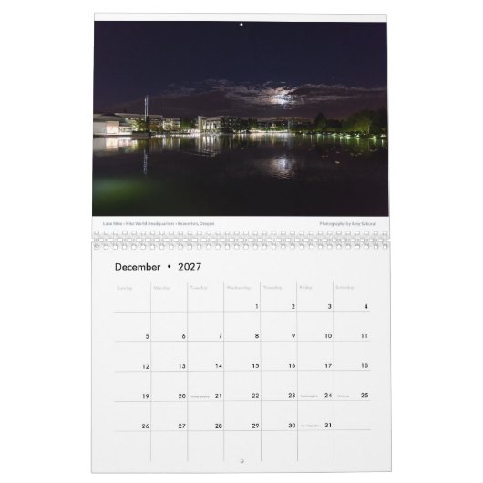 Amy's fotokalender van 2017 kalender (Dec 2027)