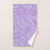 Amythest en wit marmerpatroon bad handdoek (Handdoek)