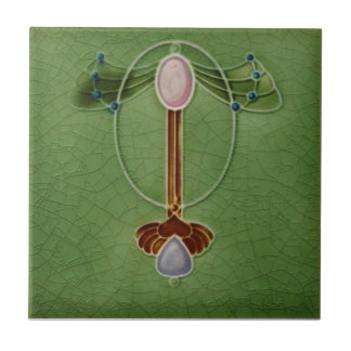 AN004 Art Nouveau Reproduction Antiek Tile Tegeltje