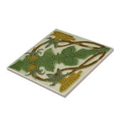 AN009 Art Nouveau Reproduction Antiek Tile Tegeltje (Zijkant)