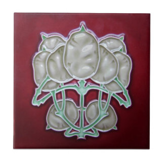 AN011 Art Nouveau Reproduction Antiek Tile Tegeltje