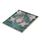AN012 Art Nouveau Reproduction Antiek Tile Tegeltje (Zijkant)