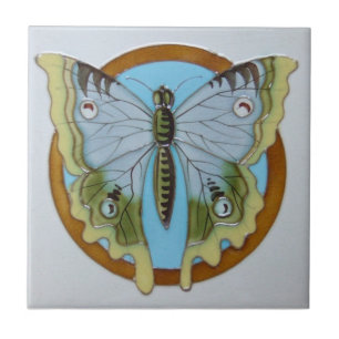 AN016 Art Nouveau Reproduction Antiek Tile Tegeltje