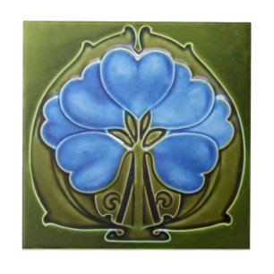 AN019 Art Nouveau Reproduction Antiek Tile Tegeltje
