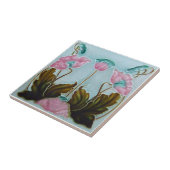 AN022 Art Nouveau Reproduction Antiek Tile Tegeltje (Zijkant)