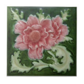 AN025 Art Nouveau Reproduction Antiek Tile Tegeltje (Voorkant)