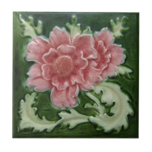 AN025 Art Nouveau Reproduction Antiek Tile Tegeltje