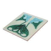 AN036 Art Nouveau Reproduction Antiek Tile Tegeltje (Zijkant)