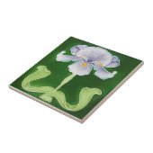 AN037 Art Nouveau Reproduction Antiek Tile Tegeltje (Zijkant)