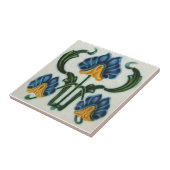AN038 Art Nouveau Reproduction Antiek Tile Tegeltje (Zijkant)