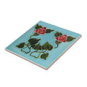 AN052 Art Nouveau Reproduction Antiek Tile Tegeltje (Zijkant)