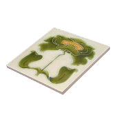 AN055 Art Nouveau Reproduction Antiek Tile Tegeltje (Zijkant)