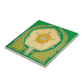 AN088 Art Nouveau Reproduction Antiek Tile Tegeltje (Zijkant)