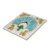 AN091 Art Nouveau Reproduction Antiek Tile Tegeltje (Zijkant)